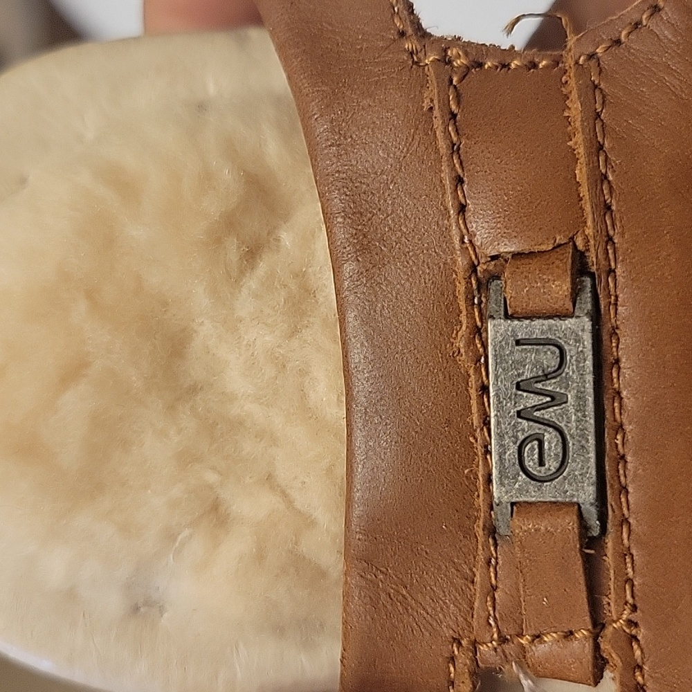 EMU Austraila Brown Leather Sandal Size 7 - Picture 14 of 15